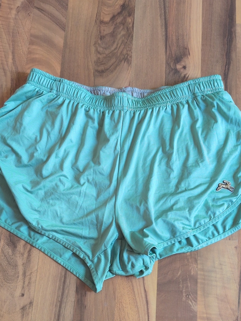 Seafoam Tracksmith Shorts